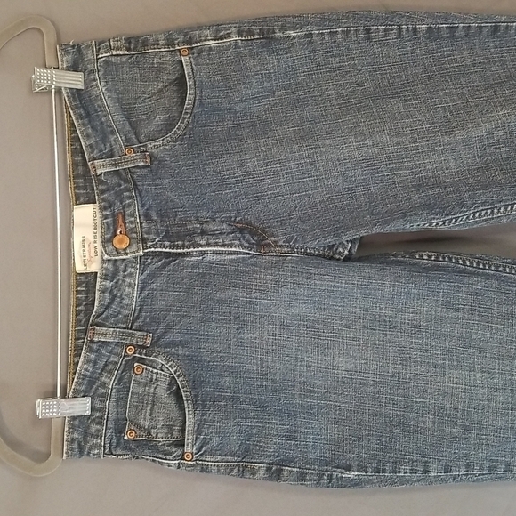 Levi Strauss Signature Low Rise Bootcut Jeans Size 10 Medium - Picture 2 of 8